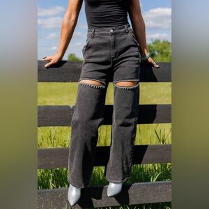 BlueB rhinestone jeans from Lane201